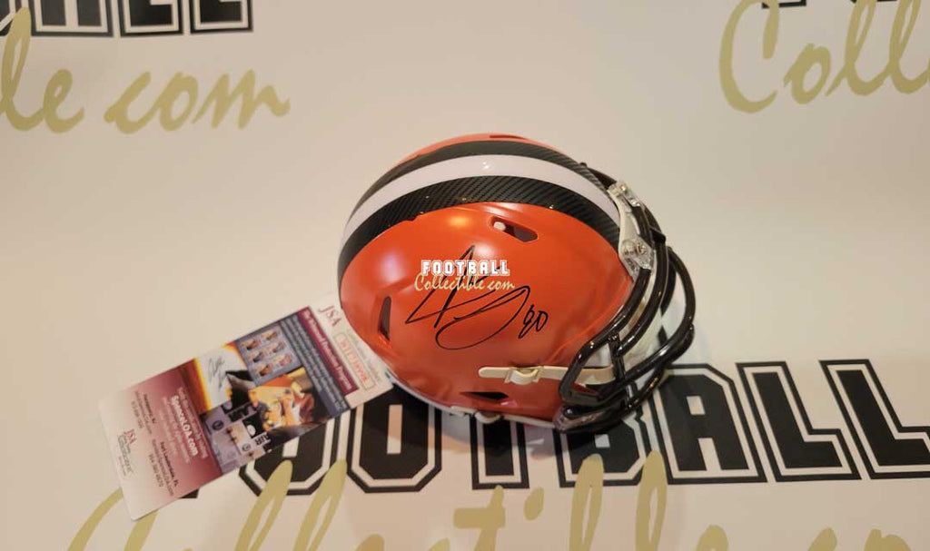 Jason Taylor Autographed Miami Dolphins Mini Football Helmet - JSA COA