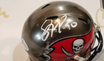 Autographed Mini Helmets Jason Pierre-Paul Autographed Super Bowl Tampa Bay Buccaneers Mini Helmet