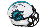 Autographed Mini Helmets Jason Taylor Autographed Lunar Eclipse Miami Dolphins Mini Helmet