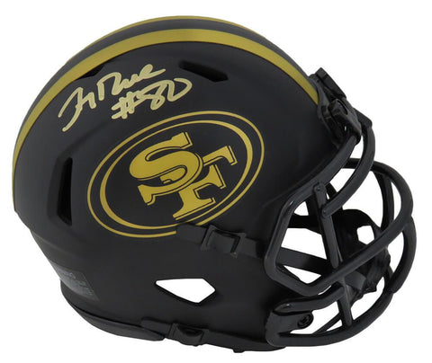 Autographed Mini Helmets Jerry Rice Autographed San Francisco Eclipse 49ers Mini Helmet