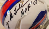 Autographed Mini Helmets Joe DeLamielleure Autographed Buffalo Bills Mini Helmet