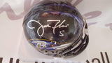 Autographed Mini Helmets Joe Flacco Autographed Mini Helmet