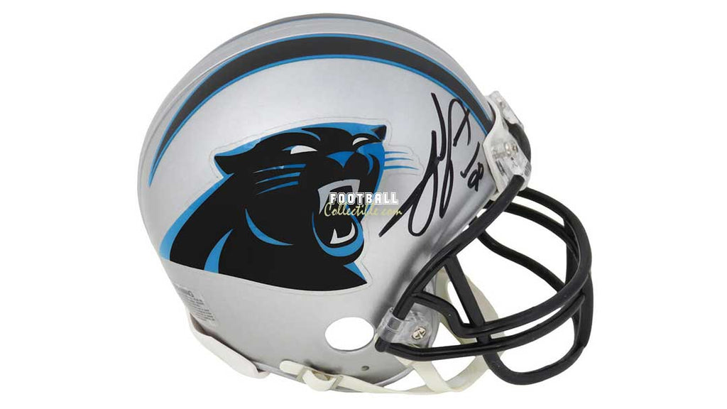 carolina panthers mini football helmet with case Julius Peppers Autographed Carolina Panthers Mini Helmet – FootballCollectible.com