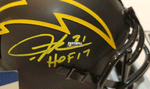 Autographed Mini Helmets LaDainian Tomlinson Autographed Chargers Eclipse Mini Helmet