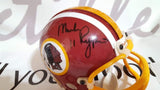 Autographed Mini Helmets Mark Rypien & Doug Williams Autographed Washington Redskins Mini Helmet