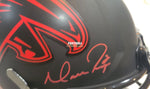 Autographed Mini Helmets Matt Ryan Autographed Atlanta Falcons Eclipse Helmet