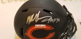 Autographed Mini Helmets Mike Singletary Autographed Chicago Bears Eclipse Mini Helmet