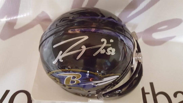 Ray Lewis Baltimore Ravens Fan Package Signed Jersey, Football and Mini  Helmet