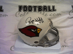Autographed Mini Helmets Roger Wehrli Autographed Mini Helmet