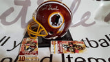 Autographed Mini Helmets Ron Saul and Carl Kammerer Autographed Washington Redskins Mini Helmet