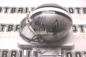 Autographed Mini Helmets Roy Williams Autographed Cowboys Mini Helmet