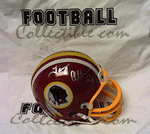 Autographed Mini Helmets Terry Allen Autographed Washington Redskins Mini Helmet