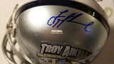Autographed Mini Helmets Troy Aikman Autographed Dallas Cowboys Mini Helmet