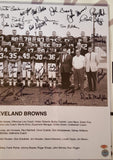 Autographed Photographs 1964 Cleveland Browns Team Signed 16" x 20" Photograph