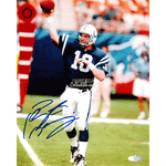 Autographed Photographs Peyton Manning Autographed Action Indianapolis Colts 8x10 Photo