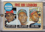 Baseball Cards 1967 Topps RBI Leaders Baseball Card.