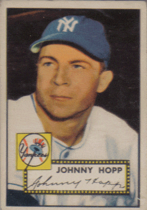 Baseball Cards Johnny Hopp 1952 Topps Baseball Card