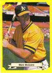 Baseball Cards Mark McGwire 1985 Classic Rookie Card