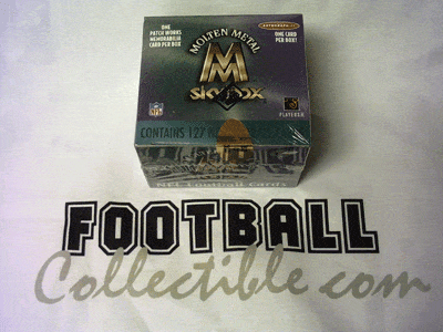 Football Cards 1999 UNOPENED Molten Metal Skybox Cards
