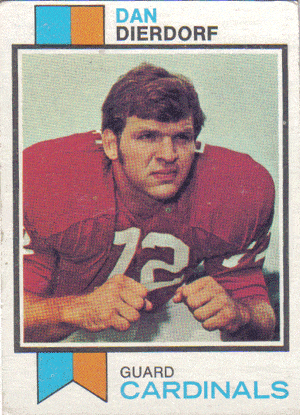 Football Cards Dan Dierdorf 1973 Topps Rookie Card