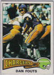 Football Cards Dan Fouts 1975 Topps Rookie Card