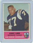 Football Cards Ernie Ladd 1962 Fleer