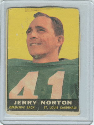 Football Cards Jerry Norton 1961 Topps