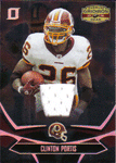 Football Cards, Jersey Clinton Portis Game-Used Jersey Football Card