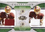 Football Cards, Jersey Devin Thomas & Malcolm Kelly GU 2008 Rookie Card