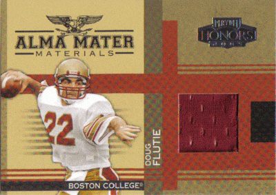 Football Cards, Jersey Doug Flutie Game-Used Jersey Football Card