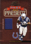 Football Cards, Jersey Edgerrin James Game-Used Jersey Football Card