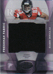 Football Cards, Jersey Harry Douglas 2008 Rookie Game-Used Jersey Card