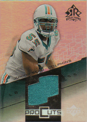 Junior Seau Jersey Football Card FootballCollectible