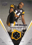 Football Cards, Jersey Limas Sweed Game-Used Jersey Football Card