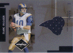 Football Cards, Jersey Marc Bulger Game-Used Jersey Football Card