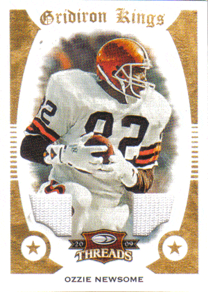 Football Cards, Jersey Ozzie Newsome Game-Used Jersey Football Card