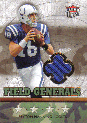 Peyton manning best sale jersey card