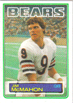 Football Cards Jim McMahon 1983 Topps Rookie Card