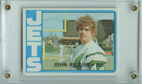 Football Cards John Riggins 1971 Topps Rookie Card