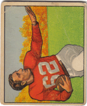Football Cards, pre-1960 Charley Trippi 1950 Bowman Football Card