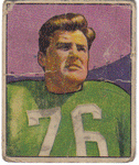 Football Cards, pre-1960 Frank Kilroy 1950 Bowman Football Card