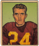 Football Cards, pre-1960 Howie Livingston 1950 Bowman Football Card