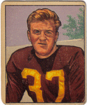 Football Cards, pre-1960 Joe Tereshinski 1950 Bowman Football Card
