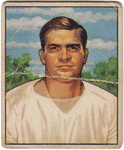 Football Cards, pre-1960 Paul Burris 1950 Bowman Football Card