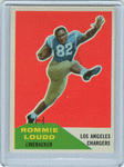 Football Cards, pre-1960 Rommie Loudd Fleer 1960