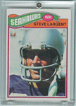 Football Cards Steve Largent 1977 Topps Rookie Card