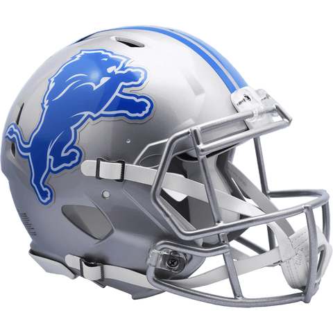Full Size Helmets Detroit Lions Riddell Speed Authentic Helmet