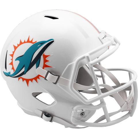 Full Size Helmets Miami Dolphins Riddell Replica Speed Helmet