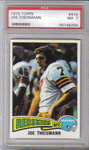 Graded Football Cards Joe Theismann 1975 Topps Rookie Football Card