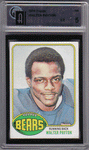 Graded Football Cards Walter Payton 1976 Topps Rookie Card